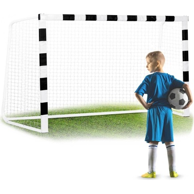 Neo-Sport Futbalová bránka 300 x 200 x 120 cm NS-465 čierno biela