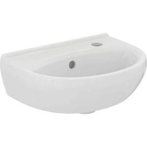 Ideal Standard Alpha - Умивалник 40 см, с преливник, отвор за смесител, бял R027501 (R027501)