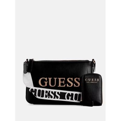 Guess dámská kabelka crossbody Caracara černá