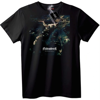 NOONEBRAND Тениска Malevolence Злонамерен Умисъл - 3XL, White