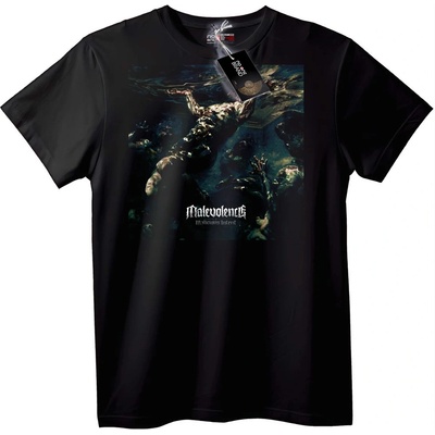 NOONEBRAND Тениска Malevolence Злонамерен Умисъл - 3XL, White