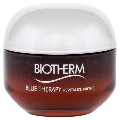 Biotherm Blue Therapy Amber Algae Revitalize ревитализиращ нощен крем за лице 50 ml за жени