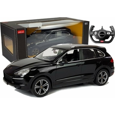 Rastar Auto R/C Porsche Cayenne Turbo černé s dálkovým ovládáním 1:14