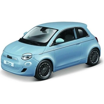 Bburago Plus Fiat 500e 2023 Blue 1:24