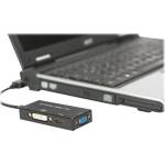 ASSMANN DIGITUS DisplayPort кабел DP към HDMI+DVI+VGA 0.2m (AK-340418-002-S)