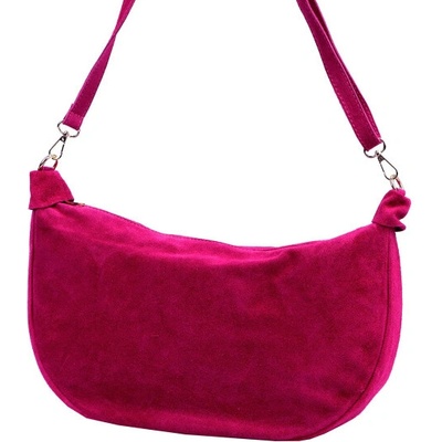 Luka kožená kabelka 26-115 magenta