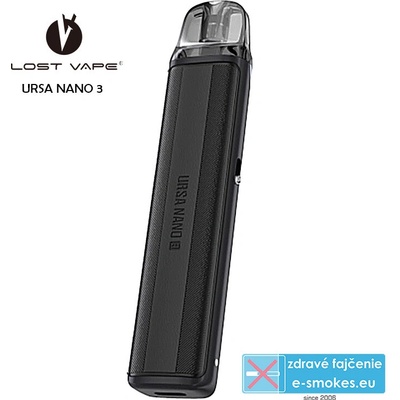 Lost Vape Ursa Nano 3 Pod 1200 mAh Twill Black 1 ks