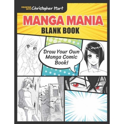 Manga Mania Blank Book