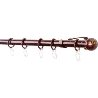 GARDINIA КОРНИЗ РАЗТЕГАЕМ ДВОЕН gardinia МИРА 160-300см КАФЯВО ЗЛАТО (32400)