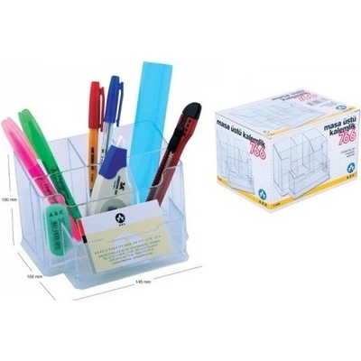 ARK Поставка за бюро прозрачна Ark 766