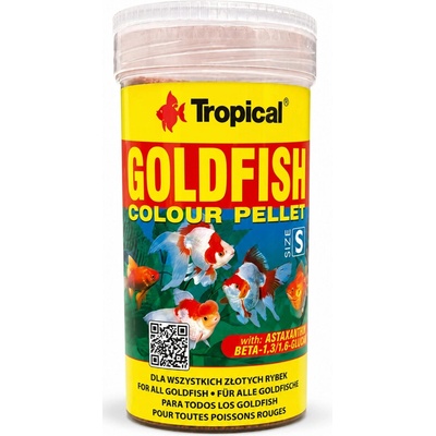 Tropical Goldfish pellet S 250 ml, 110 g