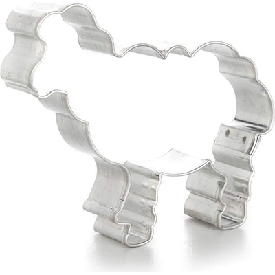 Vykrajovátko na cukrovinky baranček 7 × 6 × 1,6 cm pocínovaný plech