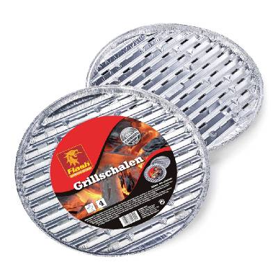 Grilovacie tácky okrúhle 4ks Flash