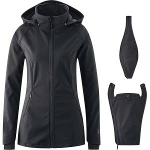 Mamalila Дамско софтшел яке Mamalila Women's Softshell-Tragejacke Allrounder Fit Softshell jacket - Black - размер XXL (103-2661-0217)