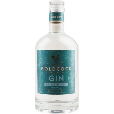 Gold Cock Gin 40% 0,7 l (čistá fľaša)