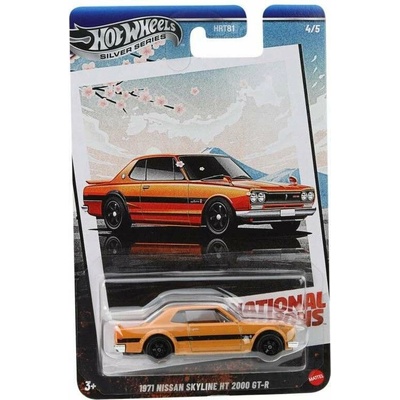 Hot Wheels Silver Series National Icons 1971 Nissan Skyline HT 2000 GT-R