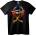 NOONEBRAND Тениска Guns N Roses Череп - 7XL, White