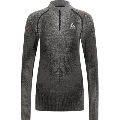 Odlo Дамско синтетично термобельо Odlo Women's BL Top Turtle Neck L/S HZ Perf Warm Blackc Synthetic base layer - Black - размер XL (114-3618-0115)