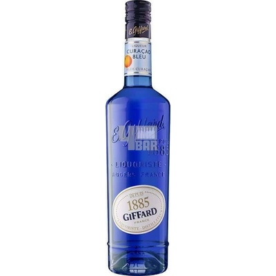 Giffard Blue Curacao liquer 25% 0,7 l (holá láhev)