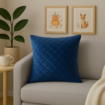 Takoy PREMIUM z velúru prešívaná-HF-378830 45 x 45 cm