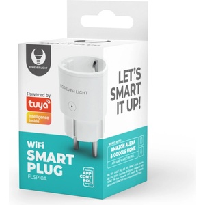  Forever Light WiFi смарт контакт 240V 10A - FLSP10A (5900495064066)