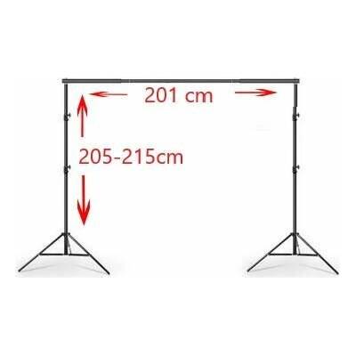 Konstrukce pro fotografické pozadí 215x201cm – Sleviste.cz