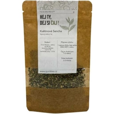 QuickTea Květinová sencha zelený čaj 100 g
