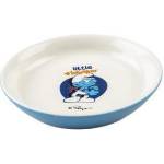 Duvo Plus Smurfs Hefty - Глинена купа за кучета и котки за храна и вода, 180 мл
