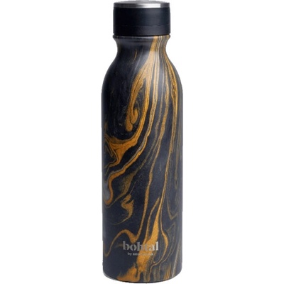 Smart Shake Thermo láhev 600ml - černá