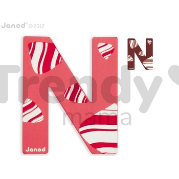Janod drevené písmeno N ABCDeco