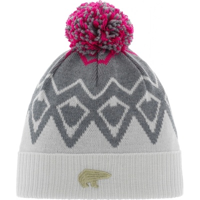 Eisbär Ziggy OS Pompon MÜ kids white-graumele-pittipink 53