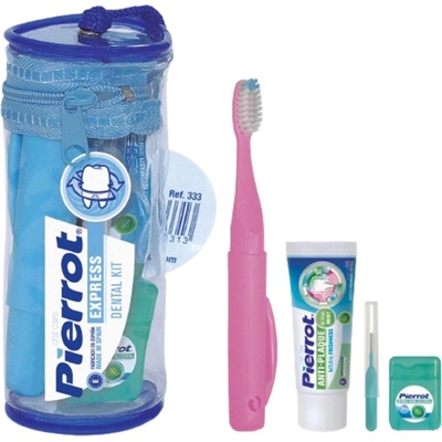 Pierrot Дентален комплект Express, с несесер, 4 части