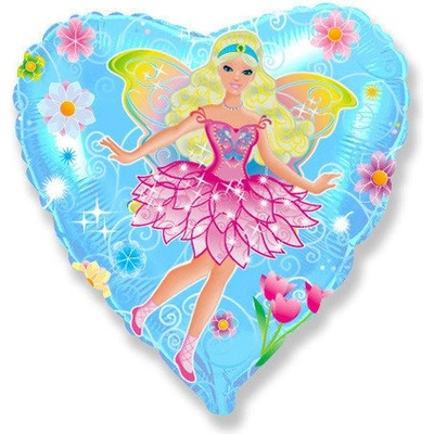Balón fóliový 45 cm Fairy Blue