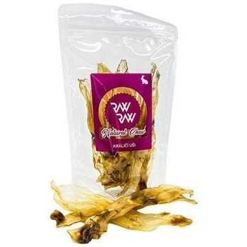 Raw Raw pochúťka Natural Chew Králičie uši 80 g