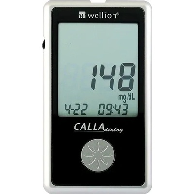 Wellion Calla Dialog glukometr + pouzdro, autolanceta, 10x lanceta, 10x testovací proužek