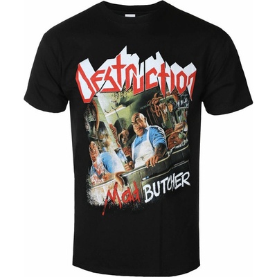 Metal Plastic Head Destruction MAD BUTCHER černá
