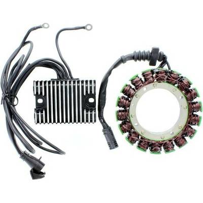 ELECTROSPORT vinutí alternátoru (stator) HARLEY DAVIDSON SOFTAIL (00), DYNA (99-03) (TWIN CAM 88) (3fázový + regulátor napětí ESR852 v kompletu