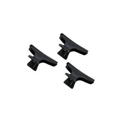 Sinelco Skřipce Sinelco Croco L Black 12 ks