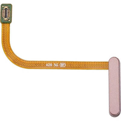 Čtečka otisků prstů + Flex kabel Samsung Galaxy A26 5G (A266 / 2025) – Premium – broskvově růžová SAM2043