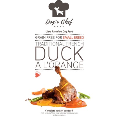Dog's Chef Duck With Sweet Potato & Orange Small Breed 0,5 kg