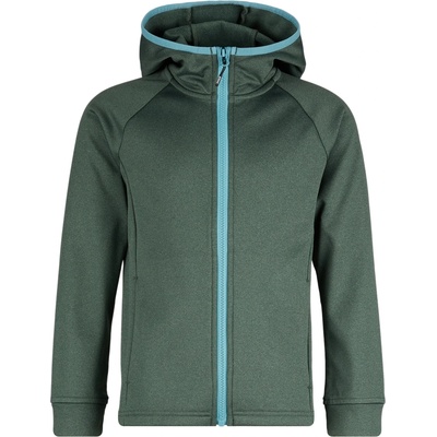Stoic Детско поларено яке Stoic Kid's AlsterbroSt. Stretch Fleece Hoody Fleece jacket - Green Melange - размер 104 (EU) (703-3926-0211)