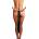 Tailz Extra Long Midnight Mink Tail Metal Anal Plug
