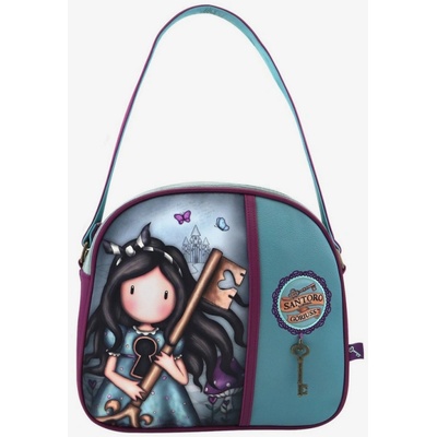 Gorjuss Santoro Handbag Curiosity 1146GJ02 modrozelená
