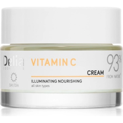 Delia Cosmetics Vitamin C rozjasňující denní krém s vitaminem C 50 ml