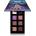 NYX Cosmetics Wednesday The Nevermore Academy Palette палитра сенки за очи 8 броя 8x1 гр