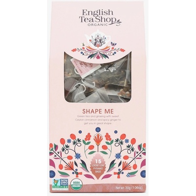 English Tea Shop Welness Bylinný čaj Tvaruj mě, 15 pyramidek