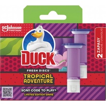 Duck WC čistič Fresh Discs Tropical Adventuros 2 x 36 ml