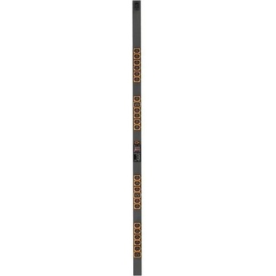 GUNKO 42U 24хC13, вертикален монтаж, алуминиев профил, 2x 16A, 44 × 44 × 1600 mm (BPAALSCHDCB2442T)