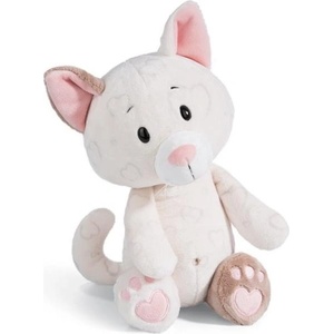 NICI плюшена Love Котка сладка 35см, седяща, ЗЕЛЕНА (49410)