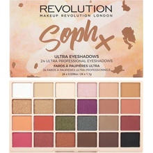 Makeup Revolution Soph X paleta očných tieňov 24 x 1,1 g